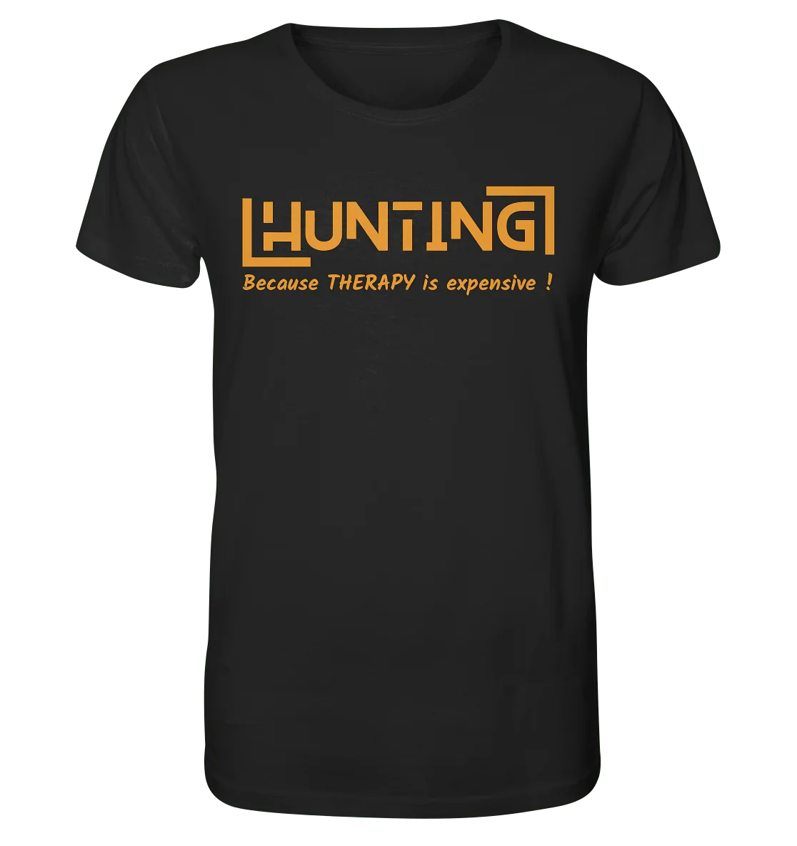 James Hunter - Nature and Beyond Unisex-Shirts Black / XS HUNTING - Because Therapy is too expensive - Organic Shirt