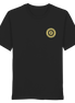 James Hunter - Nature and Beyond Unisex-Shirts Black / XS Hunting Forever Badge Green/Yellow - Organic Shirt