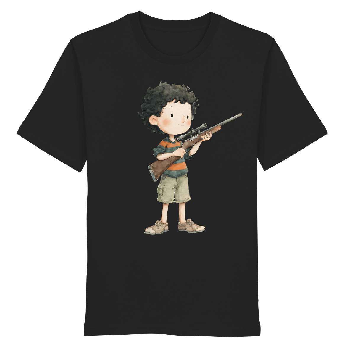 James Hunter - Nature and Beyond Unisex-Shirts Black / XS Keep It Wild - Hunter Child 1.0 - Organic Shirt