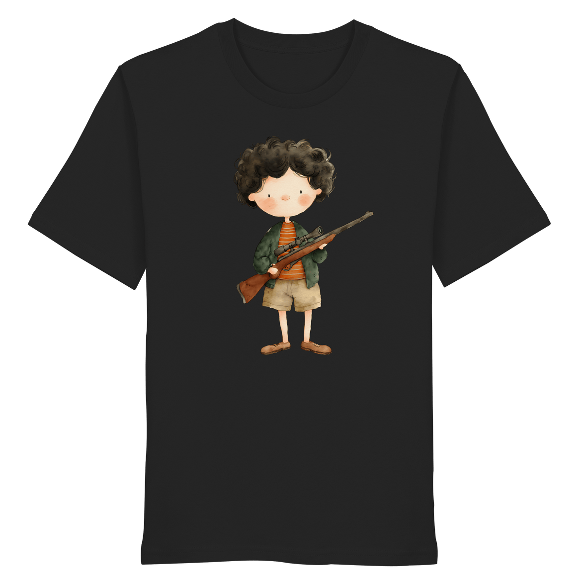 James Hunter - Nature and Beyond Unisex-Shirts Black / XS Keep It Wild - Hunter Child 2.0 - Organic Shirt