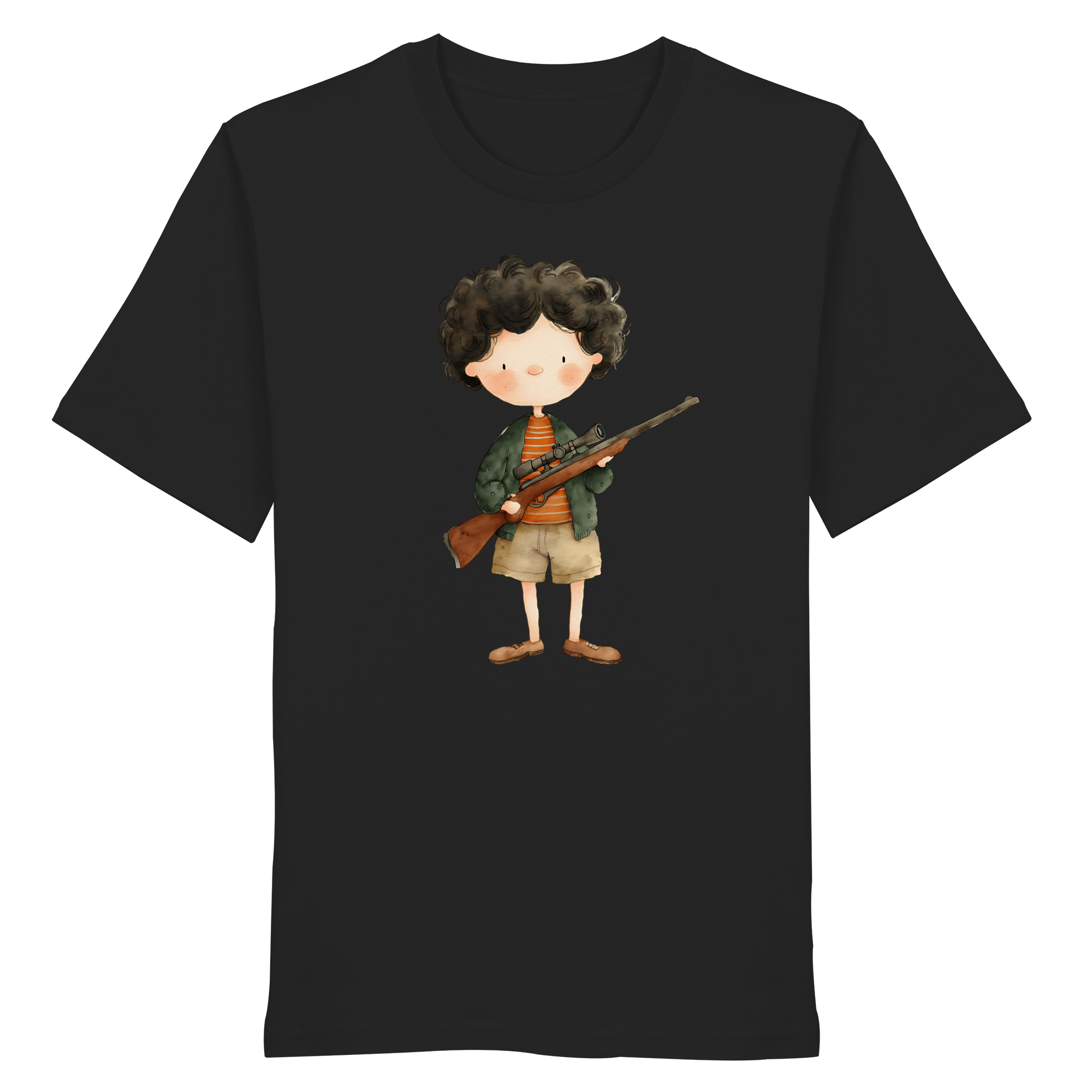 James Hunter - Nature and Beyond Unisex-Shirts Black / XS Keep It Wild - Hunter Child 2.0 - Organic Shirt
