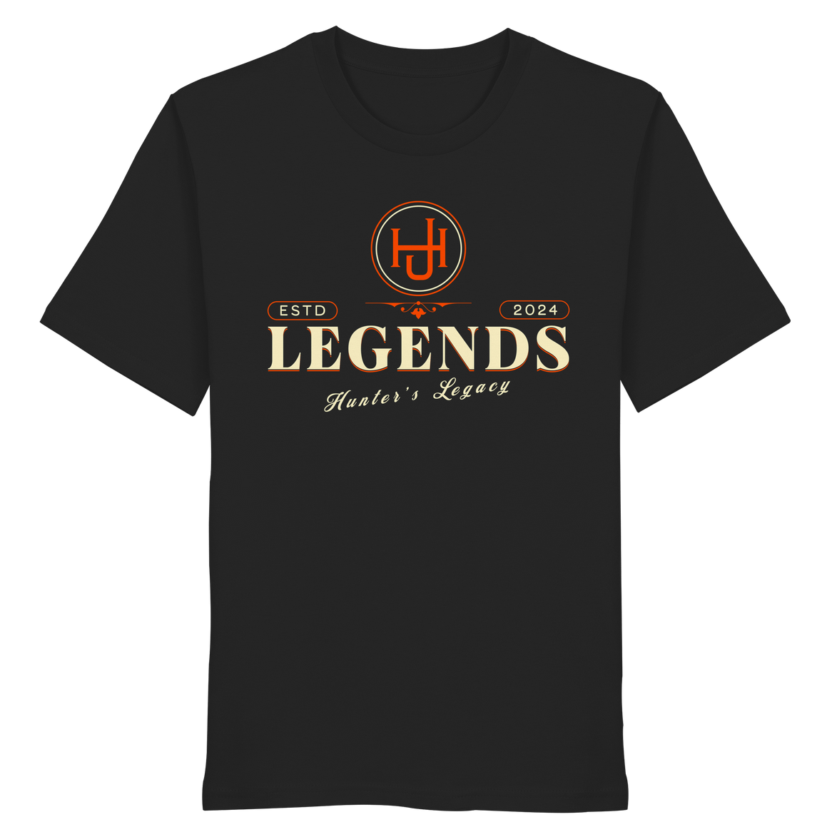 James Hunter - Nature and Beyond Unisex-Shirts Black / XS LEGENDS - Hunter's Legacy - Organic Shirt