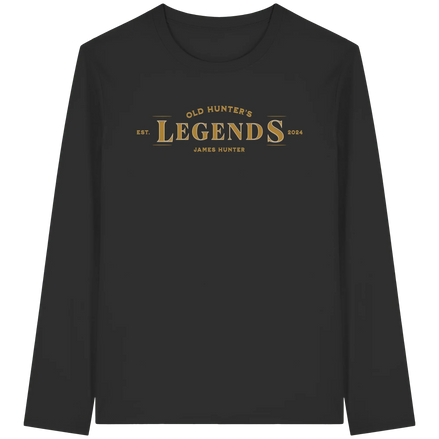 James Hunter - Nature and Beyond Unisex-Shirts Black / XS Old Hunter's Legends - Organic Longsleeve T-Shirt