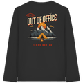 James Hunter - Nature and Beyond Unisex-Shirts Black / XS Out of Office - Organic Longsleeve T-Shirt