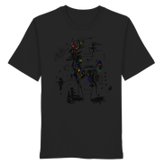 James Hunter - Nature and Beyond Unisex-Shirts Black / XS Shadow Stag — Art Collection Organic T-Shirt No. 6 - Organic Shirt