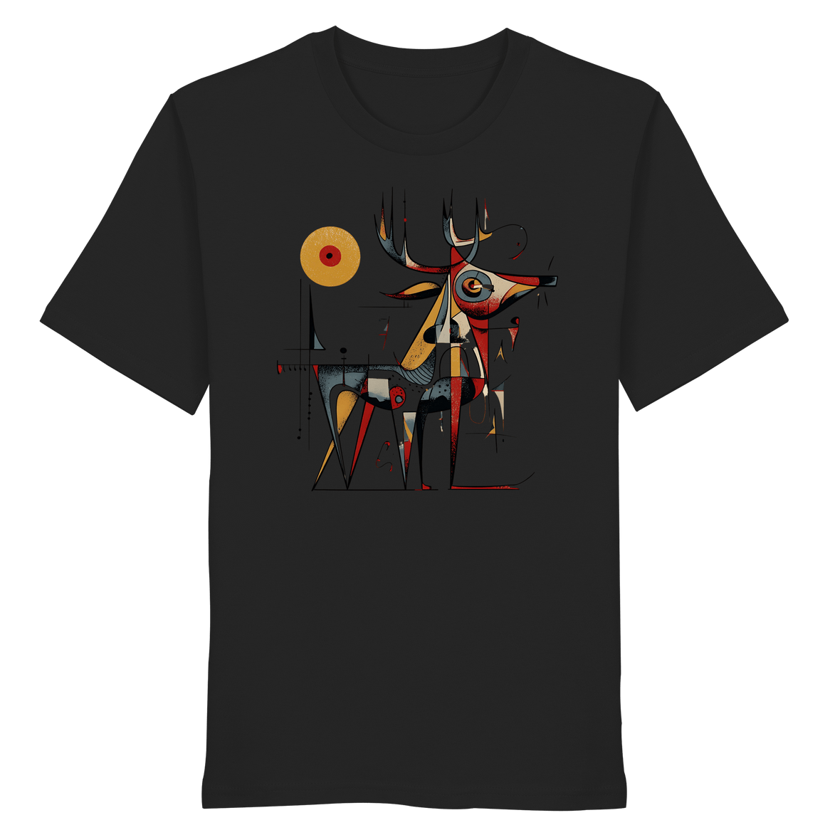 James Hunter - Nature and Beyond Unisex-Shirts Black / XS Spirit of the Wild  — Art Collection No.4 - Organic Shirt