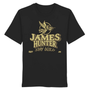 James Hunter - Nature and Beyond Unisex-Shirts Black / XS Stay Wild – James Hunter Angel Edition - Organic Shirt