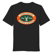 James Hunter - Nature and Beyond Unisex-Shirts Black / XS Stay Wild - Organic Shirt