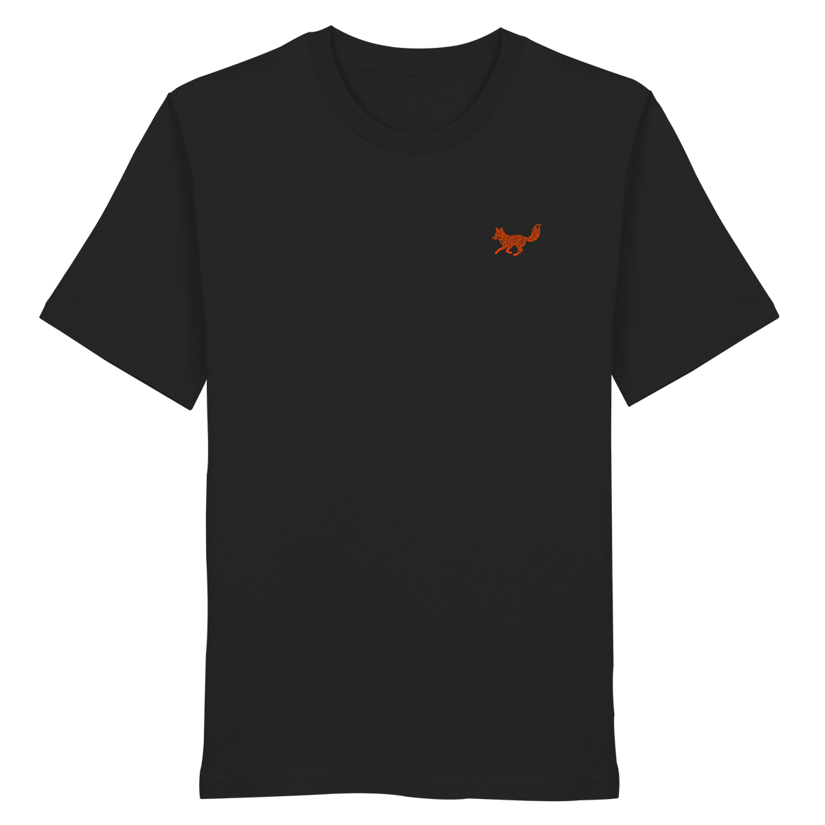 James Hunter - Nature and Beyond Unisex-Shirts Black / XS The Fox - Organic Shirt