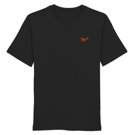 James Hunter - Nature and Beyond Unisex-Shirts Black / XS The Fox - Organic Shirt