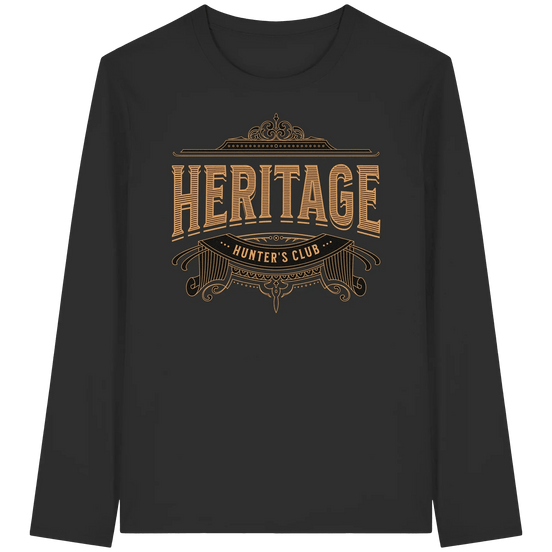 The Heritage Collection - Organic Longsleeve T-Shirt - James Hunter - Nature and Beyond