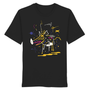 James Hunter - Nature and Beyond Unisex-Shirts Black / XS The Hunt — Art Collection No.1 - Organic Shirt