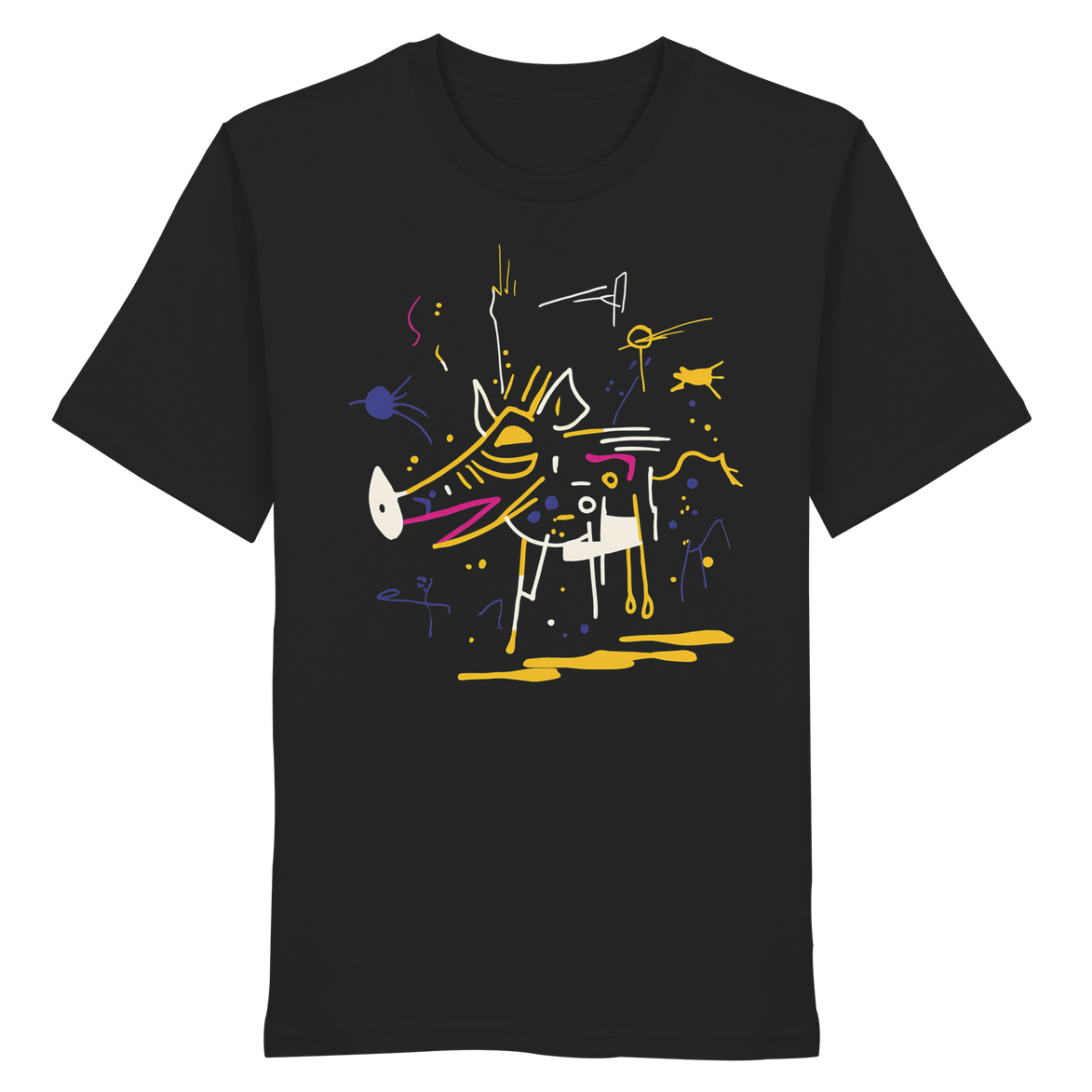 James Hunter - Nature and Beyond Unisex-Shirts Black / XS The Hunt — Art Collection No.1 - Organic Shirt