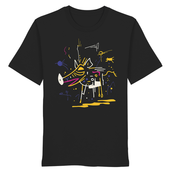 James Hunter - Nature and Beyond Unisex-Shirts Black / XS The Hunt — Art Collection No.1 - Organic Shirt