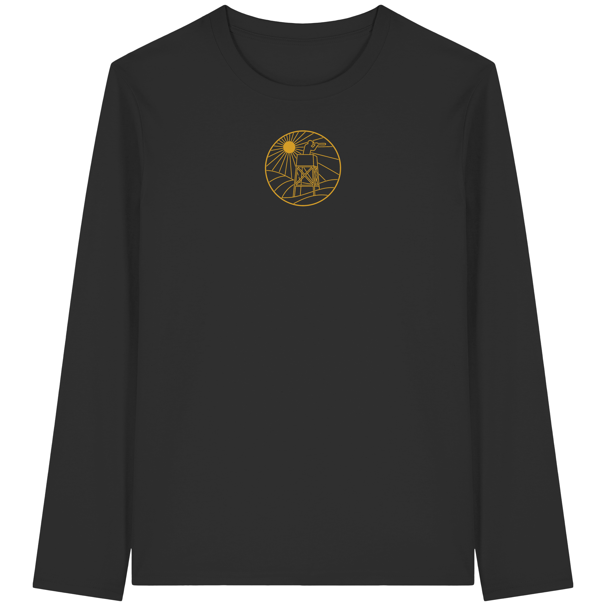 James Hunter - Nature and Beyond Unisex-Shirts Black / XS The Hunter's Platform - Organic Longsleeve T-Shirt