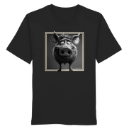 James Hunter - Nature and Beyond Unisex-Shirts Black / XS The Stare-Down — Wild Boar Organic T-Shirt 1.0 - Organic Shirt