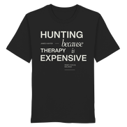 James Hunter - Nature and Beyond Unisex-Shirts Black / XS Therapie is expensive - Organic Shirt