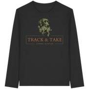 James Hunter - Nature and Beyond Unisex-Shirts Black / XS Track & Take - Organic Longsleeve T-Shirt