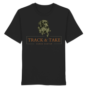 James Hunter - Nature and Beyond Unisex-Shirts Black / XS Track & Take - Organic Shirt