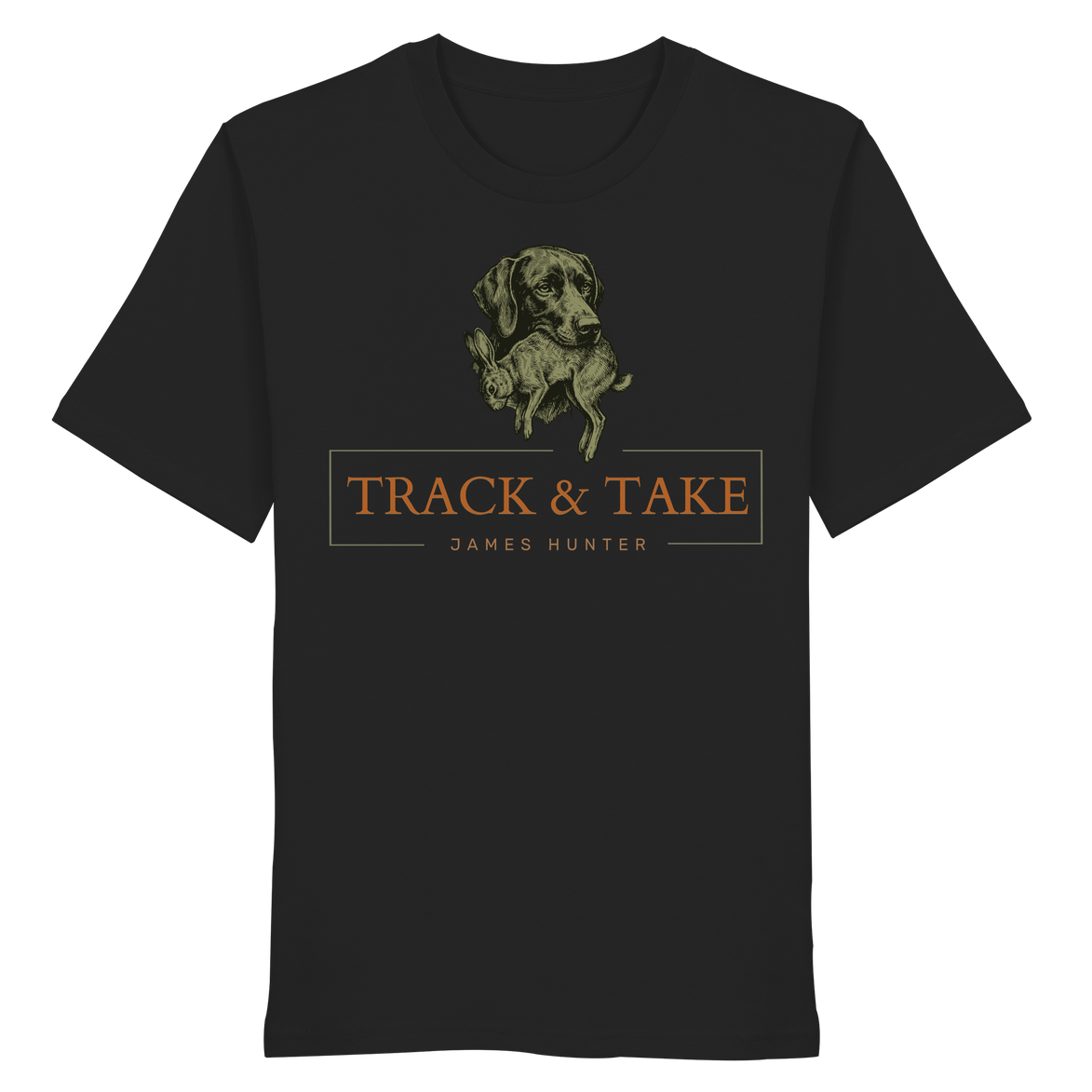 James Hunter - Nature and Beyond Unisex-Shirts Black / XS Track & Take - Organic Shirt