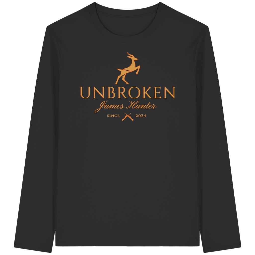 James Hunter - Nature and Beyond Unisex-Shirts Black / XS Unbroken - since 2024 - Organic Longsleeve T-Shirt