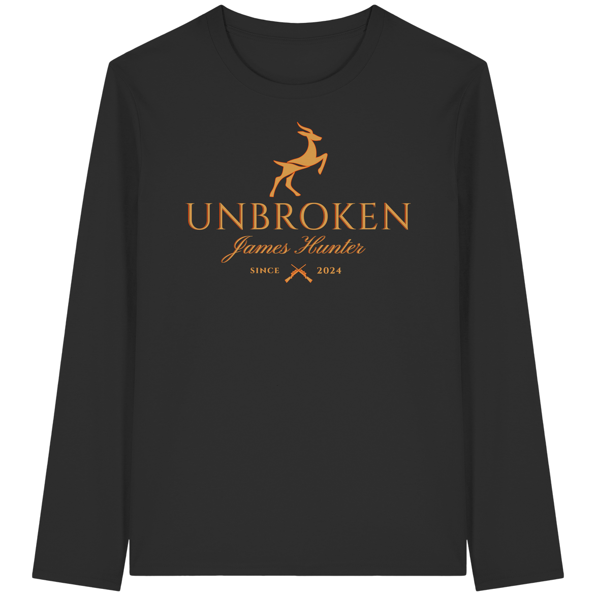 James Hunter - Nature and Beyond Unisex-Shirts Black / XS Unbroken - since 2024 - Organic Longsleeve T-Shirt