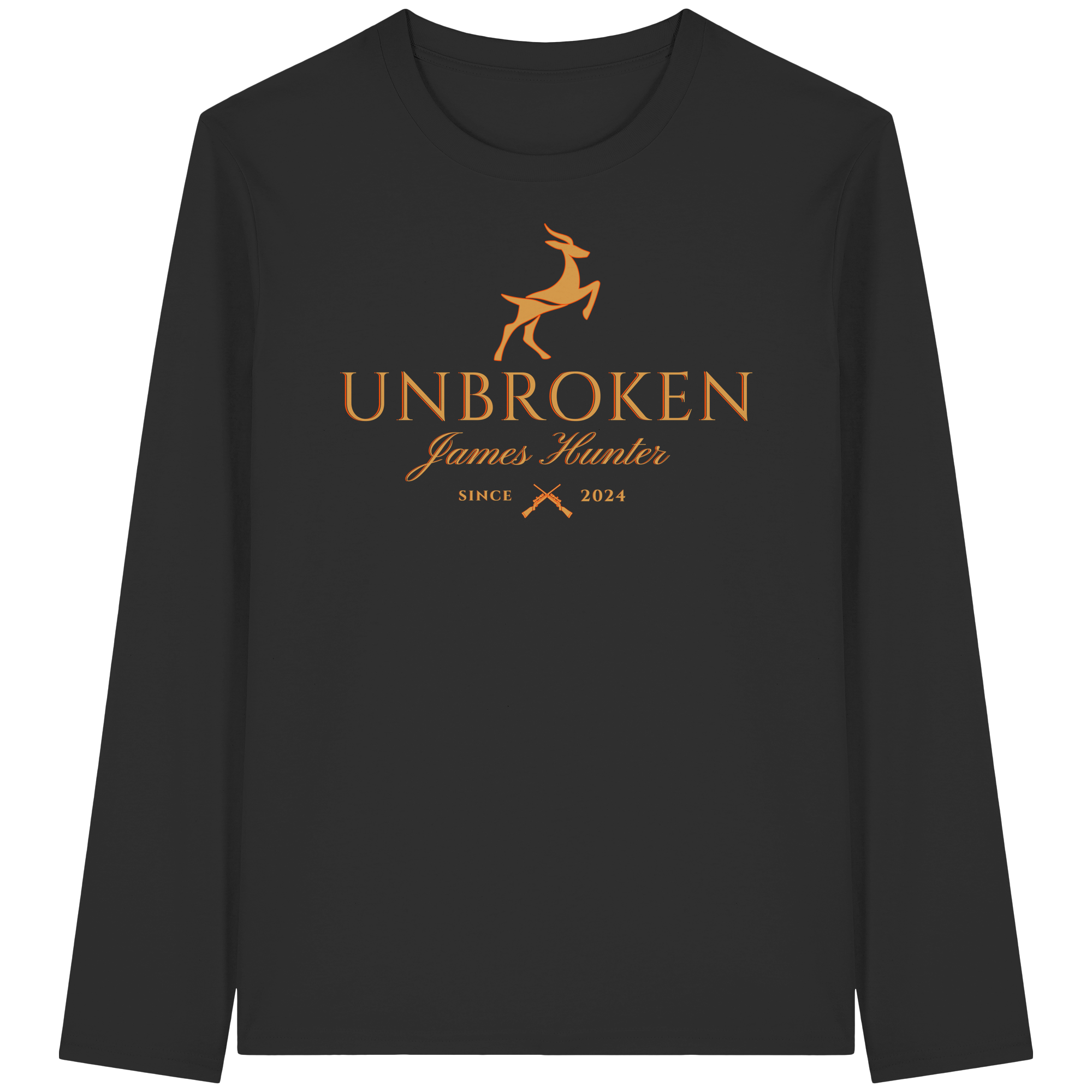 James Hunter - Nature and Beyond Unisex-Shirts Black / XS Unbroken - since 2024 - Organic Longsleeve T-Shirt