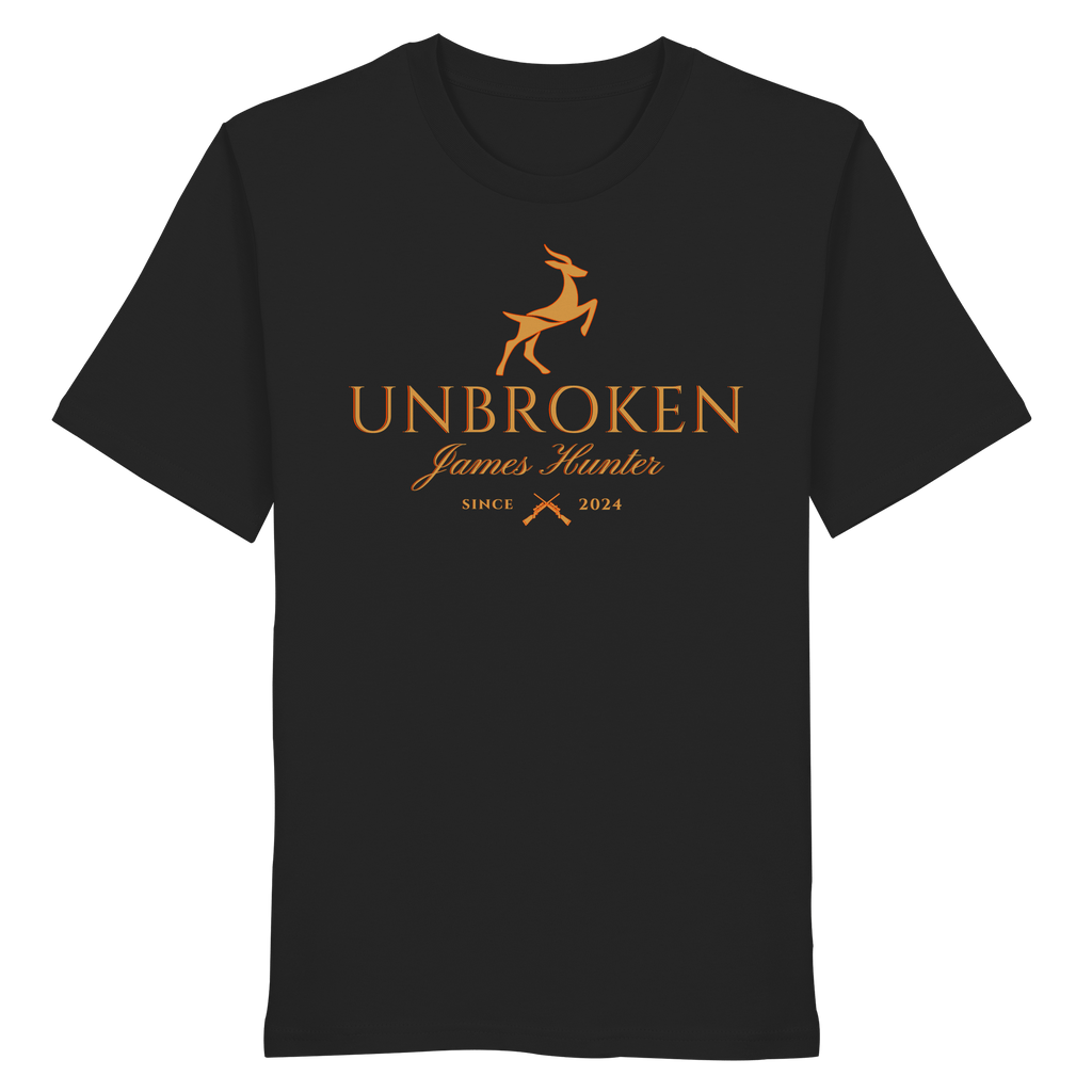 James Hunter - Nature and Beyond Unisex-Shirts Black / XS Unbroken - since 2024 - Organic Shirt
