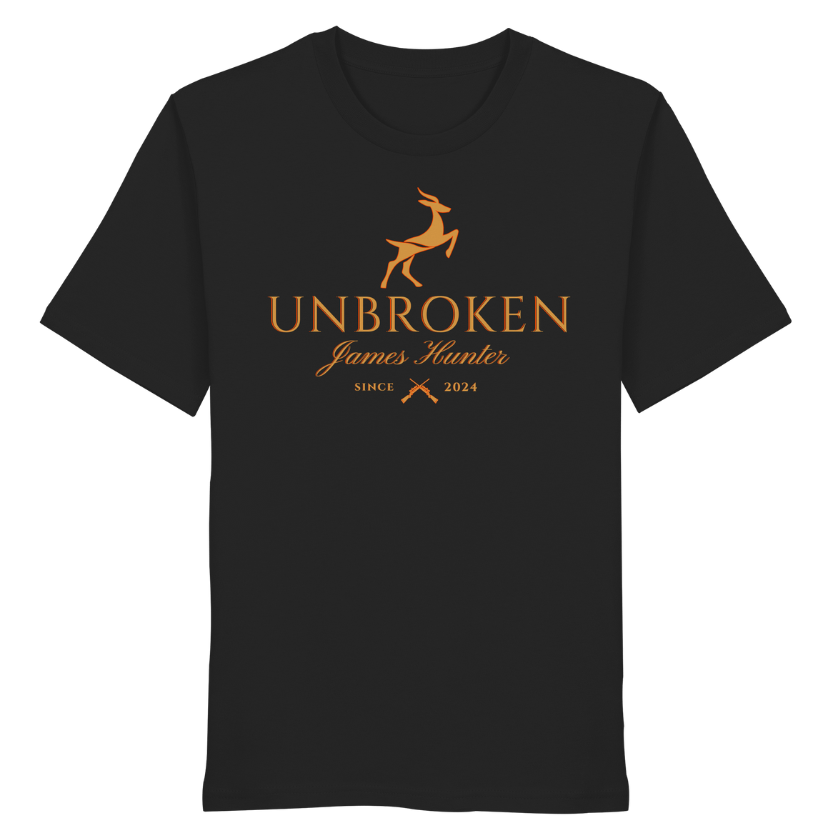James Hunter - Nature and Beyond Unisex-Shirts Black / XS Unbroken - since 2024 - Organic Shirt