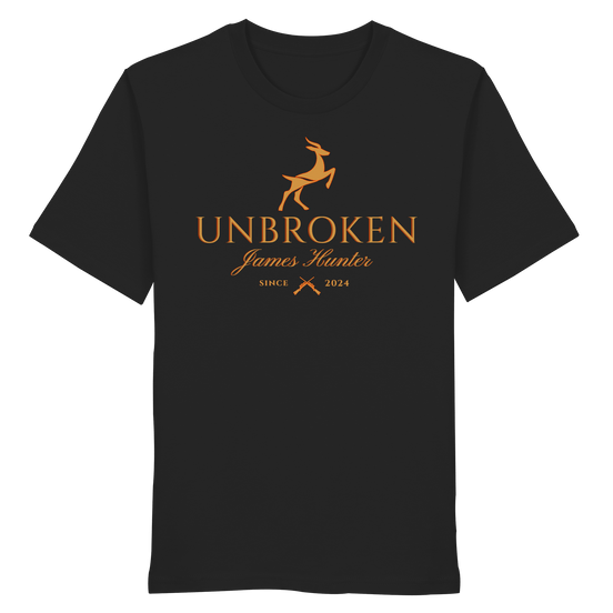 James Hunter - Nature and Beyond Unisex-Shirts Black / XS Unbroken - since 2024 - Organic Shirt