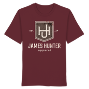 James Hunter - Nature and Beyond Unisex-Shirts Burgundy / XS JH apparel - Organic Shirt