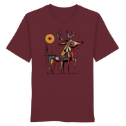 James Hunter - Nature and Beyond Unisex-Shirts Burgundy / XS Spirit of the Wild  — Art Collection No.4 - Organic Shirt