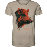 James Hunter - Nature and Beyond Unisex-Shirts Desert Dust / XS Born to Charge. Built to Stand Out. - Organic Shirt