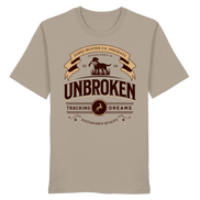 James Hunter - Nature and Beyond Unisex-Shirts Desert Dust / XS J. H. Unbroken - Tracking Dreams - Organic Shirt