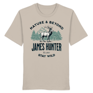 James Hunter - Nature and Beyond Unisex-Shirts Desert Dust / XS James Hunter - Nature & Beyond - Organic Shirt