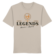 James Hunter - Nature and Beyond Unisex-Shirts Desert Dust / XS LEGENDS - Hunter's Legacy - Organic Shirt