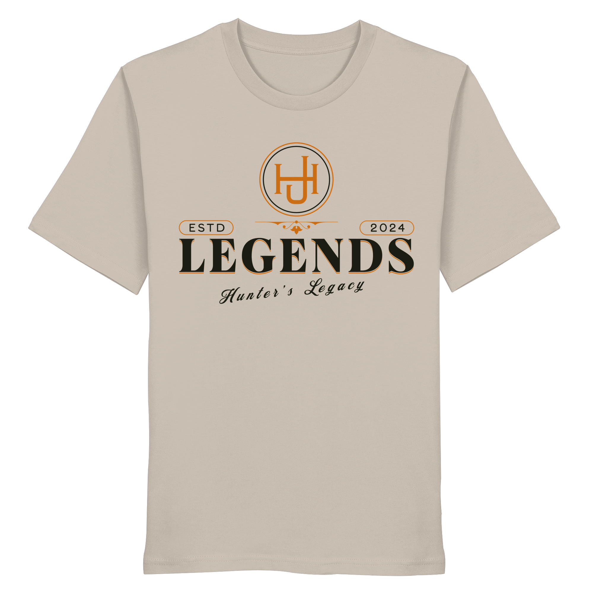 James Hunter - Nature and Beyond Unisex-Shirts Desert Dust / XS LEGENDS - Hunter's Legacy - Organic Shirt