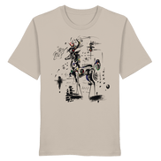 James Hunter - Nature and Beyond Unisex-Shirts Desert Dust / XS Shadow Stag — Art Collection Organic T-Shirt No. 6 - Organic Shirt