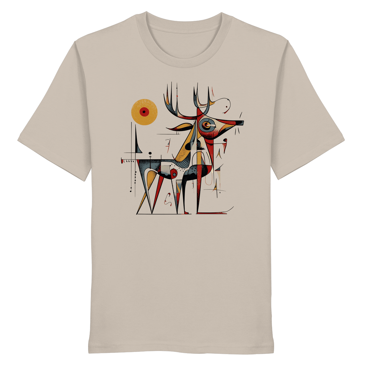 James Hunter - Nature and Beyond Unisex-Shirts Desert Dust / XS Spirit of the Wild  — Art Collection No.4 - Organic Shirt
