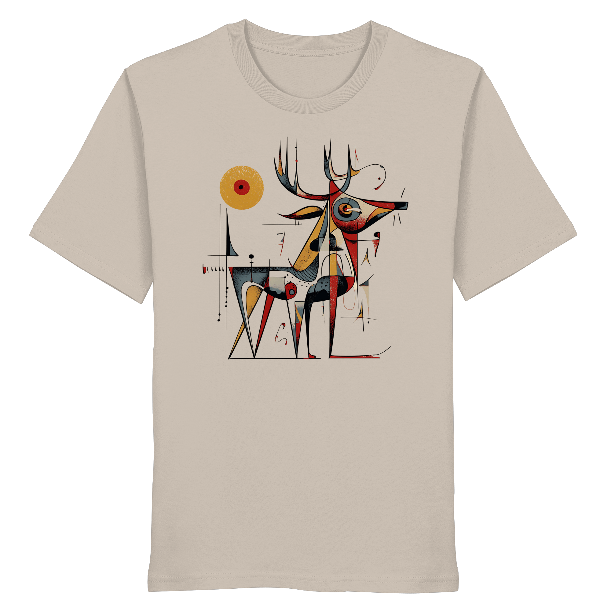 James Hunter - Nature and Beyond Unisex-Shirts Desert Dust / XS Spirit of the Wild  — Art Collection No.4 - Organic Shirt