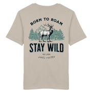 James Hunter - Nature and Beyond Unisex-Shirts Desert Dust / XS STAY WILD - Boarn to Roam