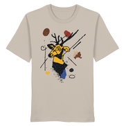 James Hunter - Nature and Beyond Unisex-Shirts Desert Dust / XS The Stag — Art Collection No.2 - Organic Shirt