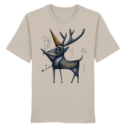 James Hunter - Nature and Beyond Unisex-Shirts Desert Dust / XS The Watcher — Art Collection Organic T-Shirt No. 8