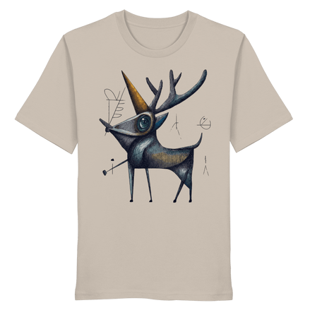 James Hunter - Nature and Beyond Unisex-Shirts Desert Dust / XS The Watcher — Art Collection Organic T-Shirt No. 8