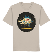 James Hunter - Nature and Beyond Unisex-Shirts Desert Dust / XS Totem Boar — Art Collection Organic T-Shirt No. 7 - Organic Shirt