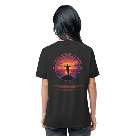 James Hunter - Nature and Beyond Unisex-Shirts Every Sunrise Is A Second Chance - Organic Shirt