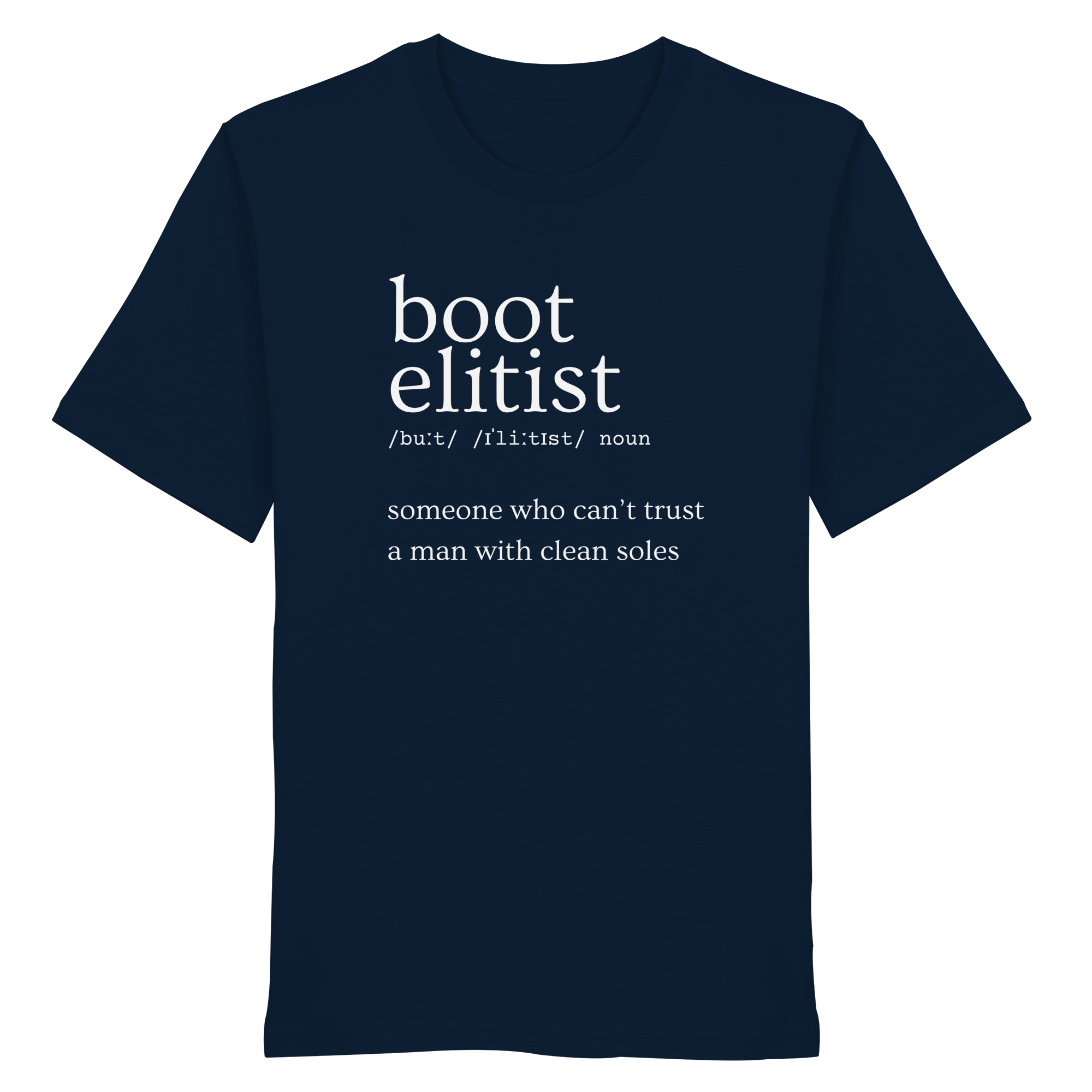 James Hunter - Nature and Beyond Unisex-Shirts French Navy / XS Boot Elitist - Organic Shirt