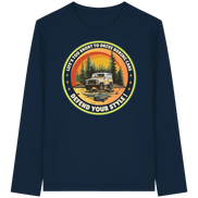 James Hunter - Nature and Beyond Unisex-Shirts French Navy / XS Defend your Style ! - Organic Longsleeve T-Shirt