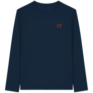 James Hunter - Nature and Beyond Unisex-Shirts French Navy / XS Flying Duck - Organic Longsleeve T-Shirt