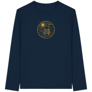 James Hunter - Nature and Beyond Unisex-Shirts French Navy / XS Golden Circle - Organic Longsleeve T-Shirt
